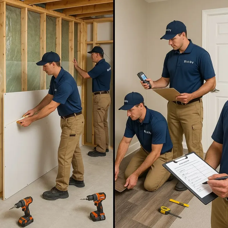 Repairs and Reconstruction process in Parkersburg, WV